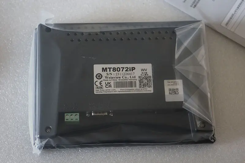 Weintek MT8072iP ihmisen ja koneen välinen käyttöliittymä