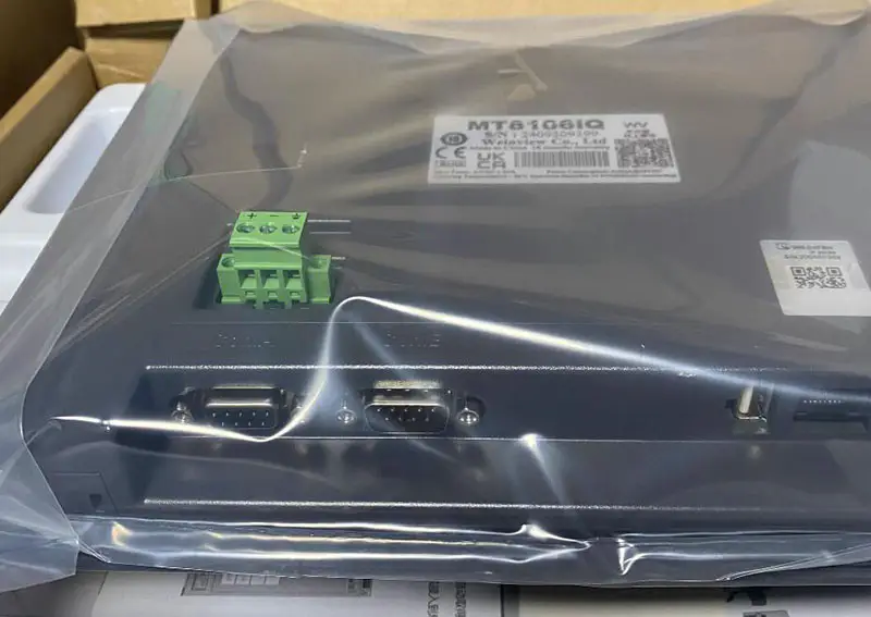 Weintek MT8106IQ ihmisen ja koneen välinen käyttöliittymä
