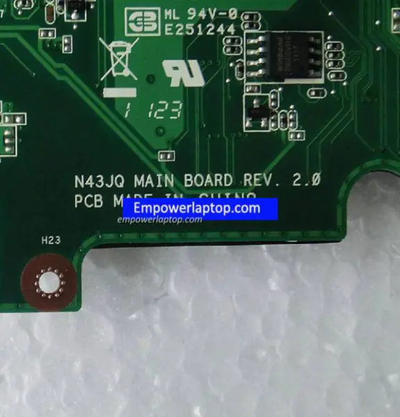 Asus N43JM -emolevy