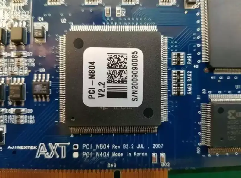 AJINEXTEK AXT PCI-N804 V2.2 teollisuusemolevy AXT PCI-N804 V2.2