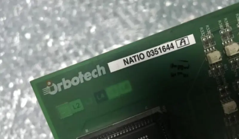 Orbotech NATIO 0351644 ATIO-032575B S/N:GF4 130 teollisuusemolevy