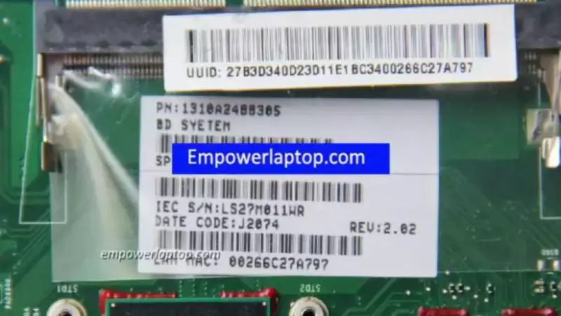 Toshiba NB510 V000268040 6050A2488301-MB-A02 N2800-emolevy Toshiba NB510 V000268040 6050A2488301-MB-A02 N2800-emolevy