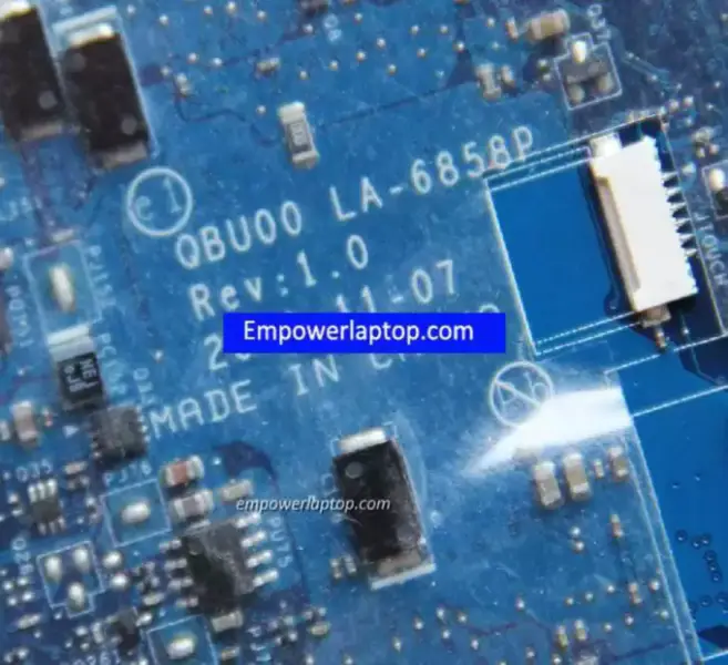 Toshiba NB520 K000129210 LA-6858P -emolevy Toshiba NB520 K000129210 LA-6858P -emolevy