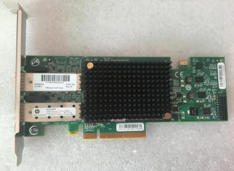 HP NC552SFP 10GbE 2-porttinen Ethernet-palvelinsovitin 614203-B21 615406-001 614201-001