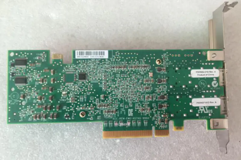 HP NC552SFP 10GbE 2-porttinen Ethernet-palvelinsovitin 614203-B21 615406-001 614201-001