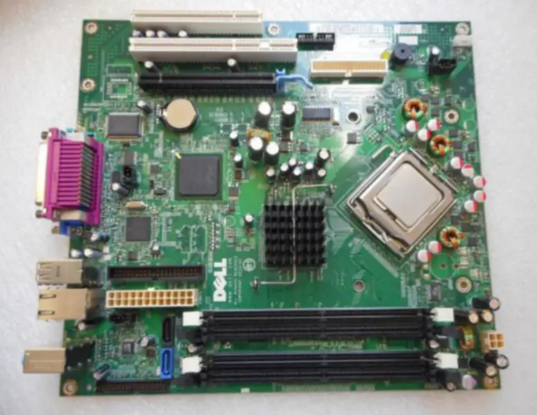 ND237 Dell Optiplex GX620+PEN 4 SL8Q6 CPU CHO15 HJ781 X9681 CJ335 F8096 ND237 emolevy ND237