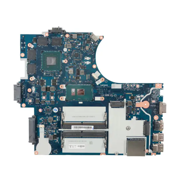 Lenovo Thinkpad E570 15.6 tuuman DDR4 GTX950M grafiikka CE570 NM-A831 emolevy, jossa on sisäinen suoritin