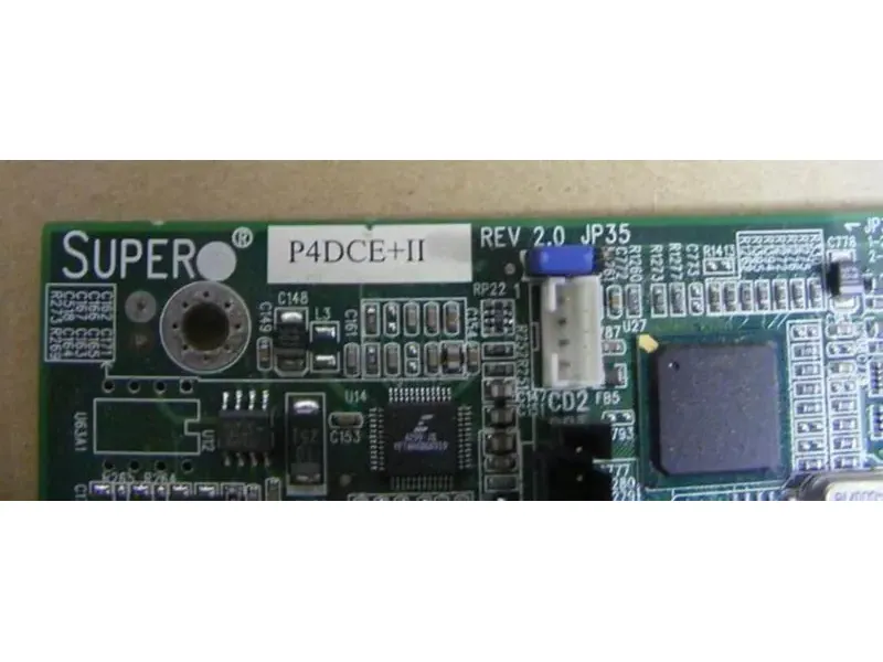 Supermicro P4DCE+II REV 2.0 Xeon 603 palvelinemoederbordi