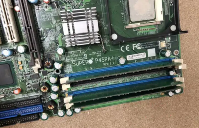 SuperMicro P4SPA+865G REV:1.1 Socket478 Teollisuuden ohjauslaitteiden emolevy emolevy