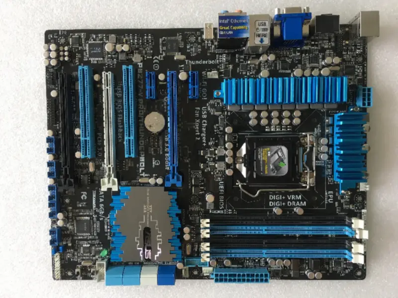 ASUS P8Z77-V PRO/Thunderbolt Desktop-emolevy Z77 Socket LGA 1155 i3 i5 i7 DDR3 32G ATX
