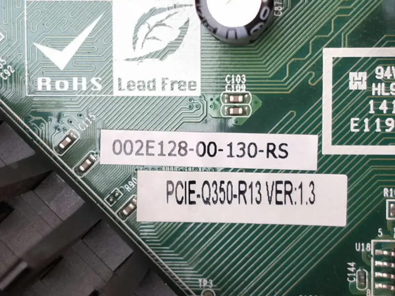 IEI PCIE-Q350-R13 Rev1.3 teollisuusemolevy