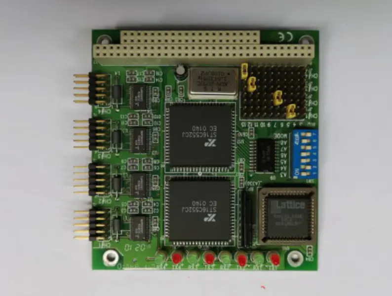 Advantech PCM-3640 4 porttia RS-232 Sarjakortti
