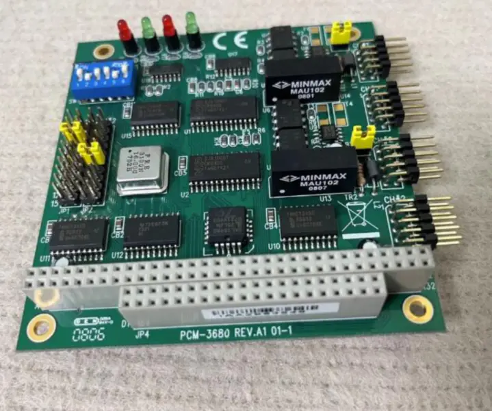 Advantech PCM-3680 REV.A1 sarjakortti