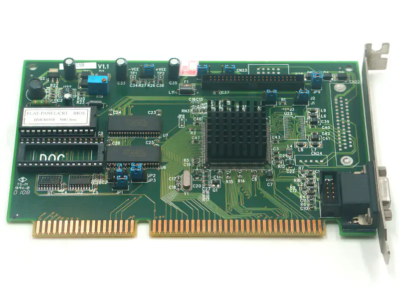 IEI PLC-508 V1.1 FLAT-PANEL/CRT BIOS TP6508 5081.HMC V1.1 ISA-väylä LCD/CRT VGA-kortti teollinen emolevy