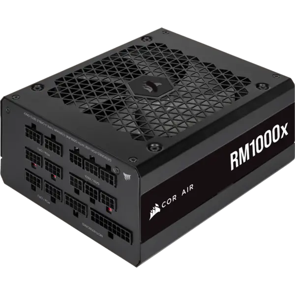 Cors Air virtalähteet yksiköt Psu Rm1000x 1000w Gold Full Module tuuletin Start-stop älykäs herätys Rps0125 tuki Rtx 4090