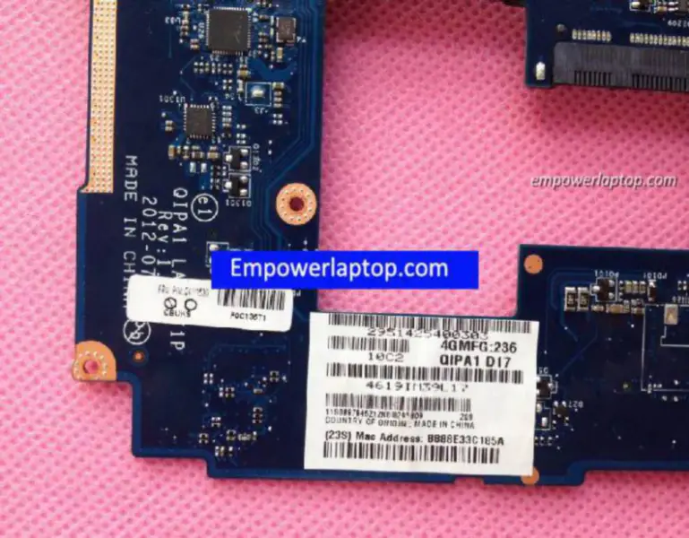 Lenovo S230U i5 QIPA1 LA-8671P -emolevy (Lenovo S230U i5 QIPA1 LA-8671P)