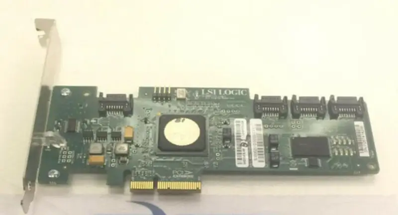 LSI SAS3041E-HP 4-porttinen PCI-E 4X SAS SATA2 SATA-monitoimikortti (PCI-E 4X SAS SATA)