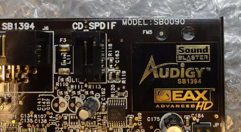 Creative Sound Blaster Audigy SB0090 5.1-kanavainen PCI-äänikortti