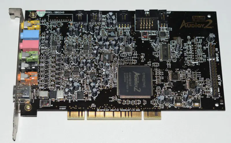 Creative Sound Blaster Audigy 2 SB0240 7.1-kanavainen PCI-äänikortti