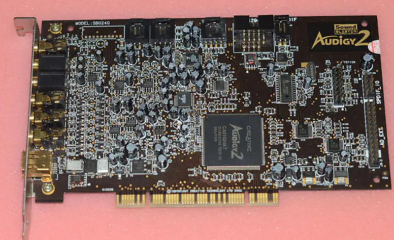 Creative Sound Blaster Audigy 2 SB0240 7.1-kanavainen PCI-äänikortti