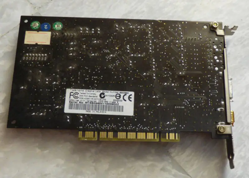 Creative Sound Blaster Audigy 2 SB0360 7.1-kanavainen PCI-äänikortti