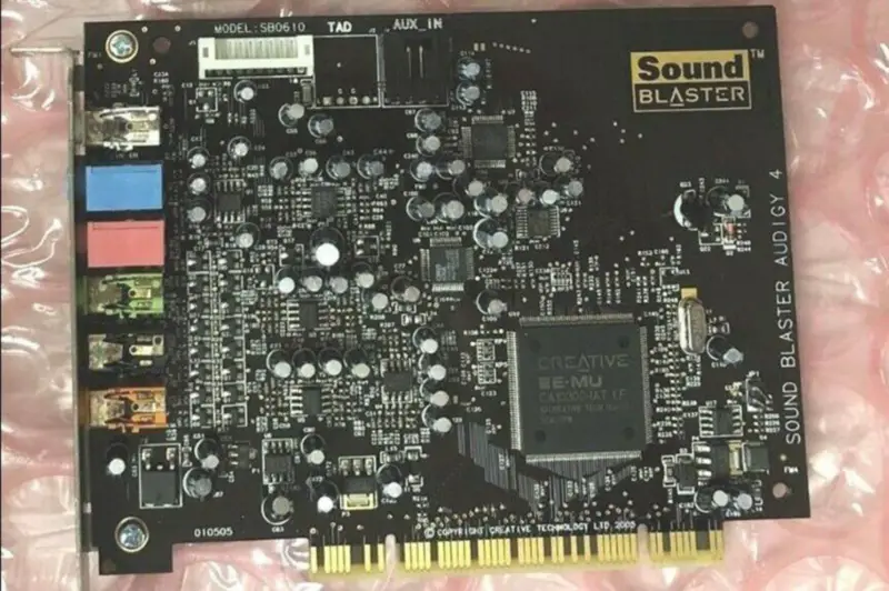Creative Sound Blaster Audigy 4 Value SB0610 Channel 7.1 -äänikortti