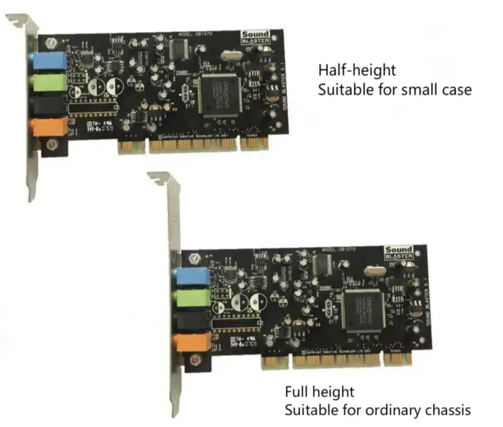 Creative Sound Blaster SB1070 5.1-kanavainen PCI-äänikortti