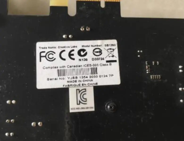 Creative Sound Blaster Recon3D SB1350 -äänikortti