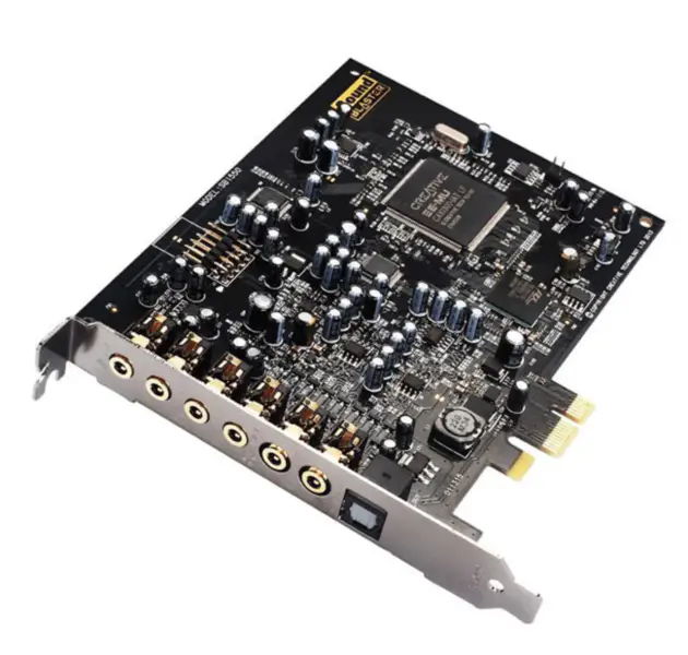 Creative Sound Blaster Audigy5 SB1550 äänikortti A5 7.1 PCI-E 1x 1x