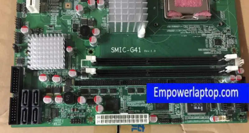 SMIC-G41 LGA775 Teollisuuden laitteiden emolevy