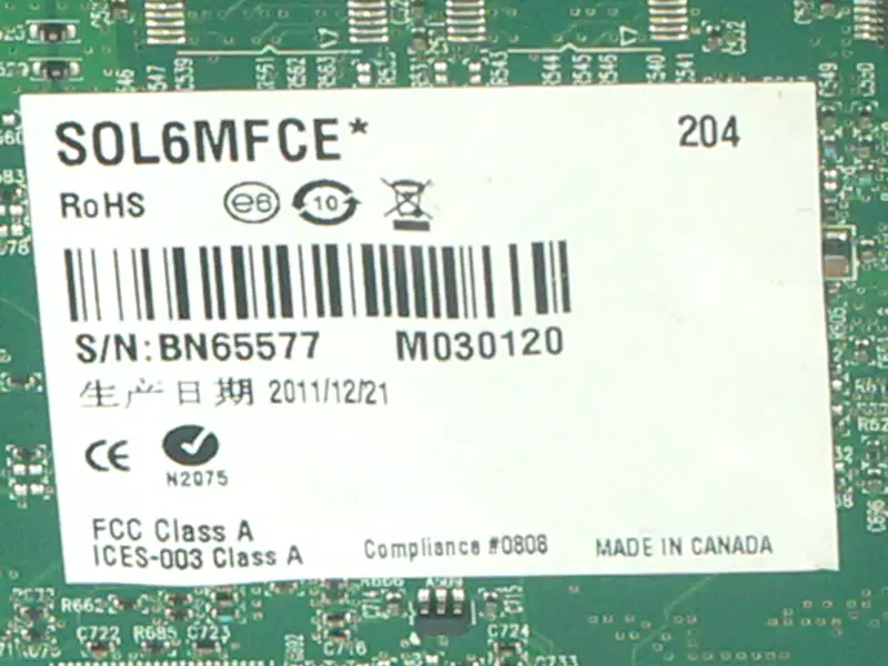 Matrox SOL6MFCE Y7239-0201 -kuvankeruukortti Matrox SOL6MFCE Y7239-0201