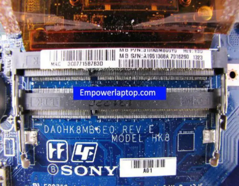 Sony Vaio SVF14 SVF142C29M SVF14218SAB A1951368A DA0HK8MB6E0 Emolevy Älykortti