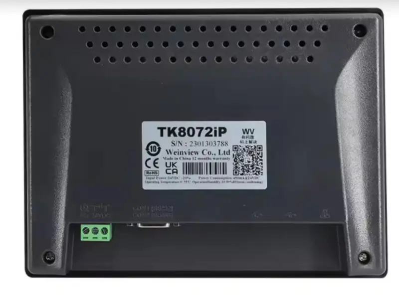 Weintek TK8072IP ihmisen ja koneen välinen käyttöliittymä
