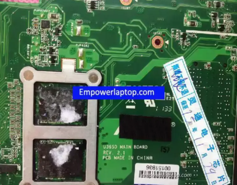 Asus U36SD -emolevy