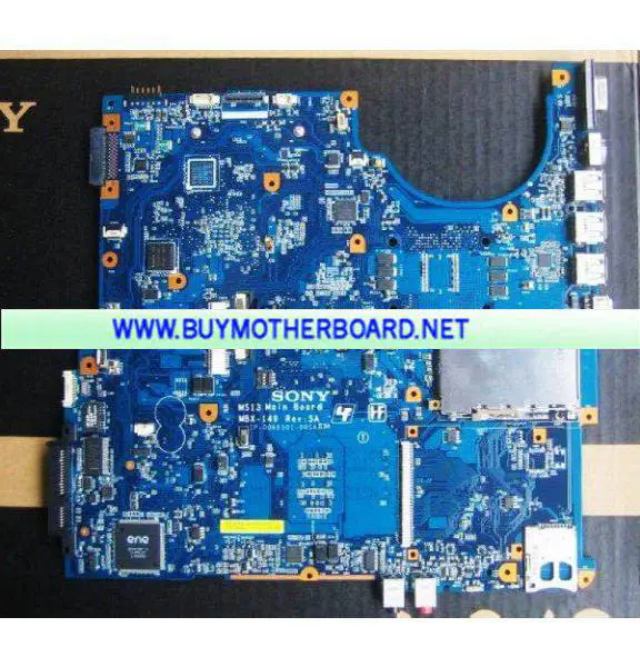 Sony MBX-149 VGN-FE -emolevy, jossa on GO 7600 -järjestelmäpiiri