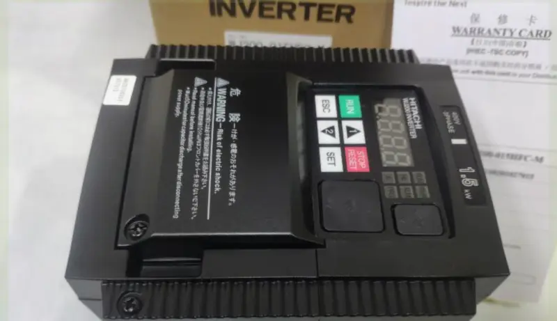 HITACHI INVERTTERI WJ200-015HFC-M 1.5KW UUSI