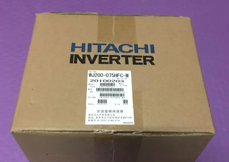 HITACHI INVERTTERI WJ200-075HFC-M 7.5KW UUSI