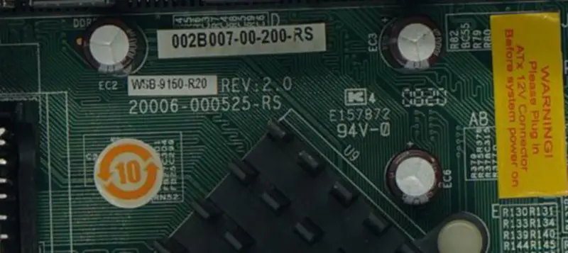 IEI WSB-9150-R20 REV:2.0 teollinen emolevy (IEI WSB-9150-R20 REV:2.0)