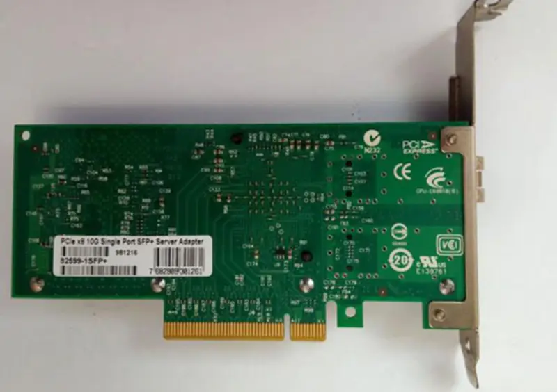 X520-DA1 E10G41BTDA OEM 10Gb Ethernet konvergoitu verkkosovitin