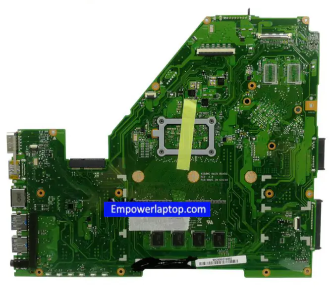 Asus X550WA 4G RAM/E2-6110 4 ydintä Kannettavan tietokoneen emolevy ASUS X550W:hen