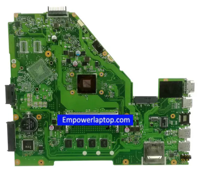 Asus X550WA 4G RAM/E2-6110 4 ydintä Kannettavan tietokoneen emolevy ASUS X550W:hen
