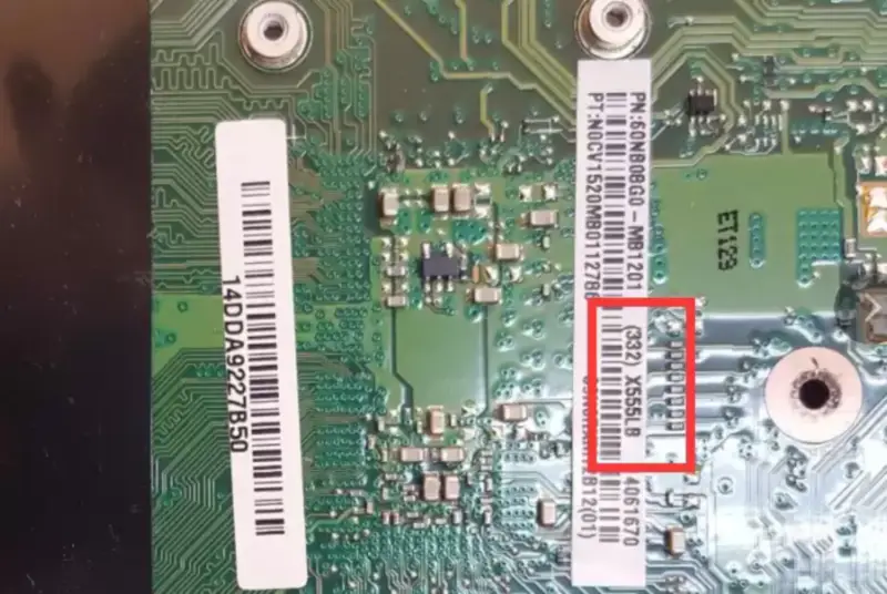 ASUS X555LA X555LB X555LD X555LJ -emolevy ASUS X555LA X555LB X555LD X555LJ -emolevy