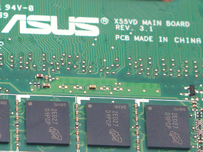 Asus X55VDR -emolevy