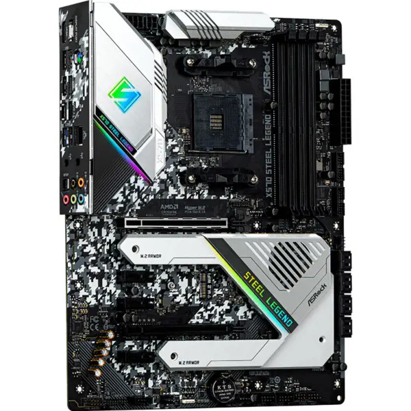 ASROCK X570 STEEL LEGEND ATX AMD X570 DDR4 128G AM4 emolevy ATX AMD X570 128G AM4