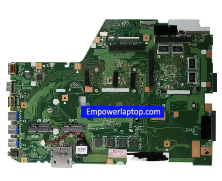 Asus X751LK, jossa onboard 4G RAM Emolevy ASUS X751L kannettavalle tietokoneelle