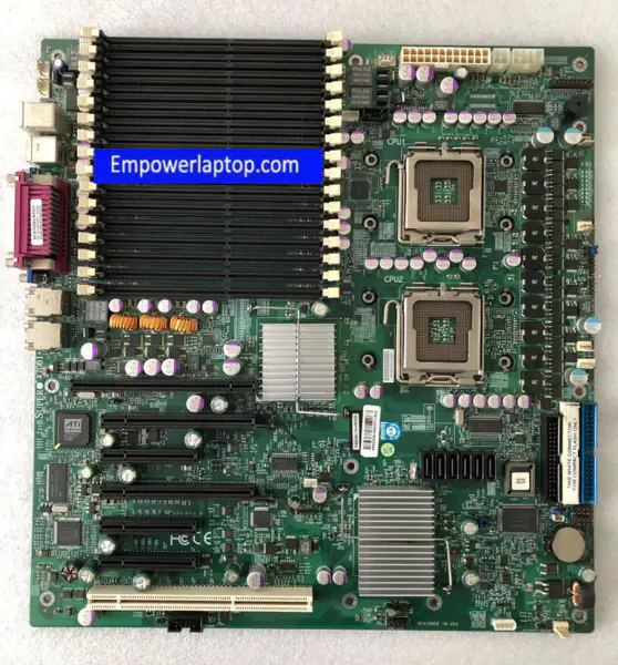 SuperMicro X7DBI+ 771 grafiikkatyöasema-emolevy 500OP-tuki 54 53 52