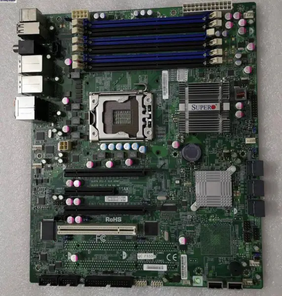 SuperMicro X8SAX REV 2.00 Palvelinemolevy LGA 1366 X58 DDR3
