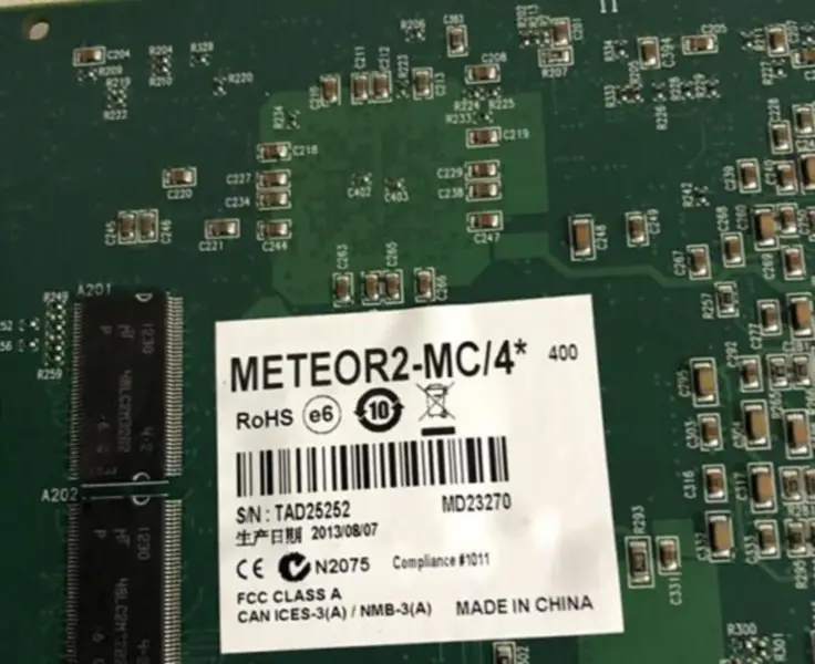 Matrox METEOR2-MC/4* Y751-04 REV.A -teollisuusemolevy (Y751-04 REV.A)