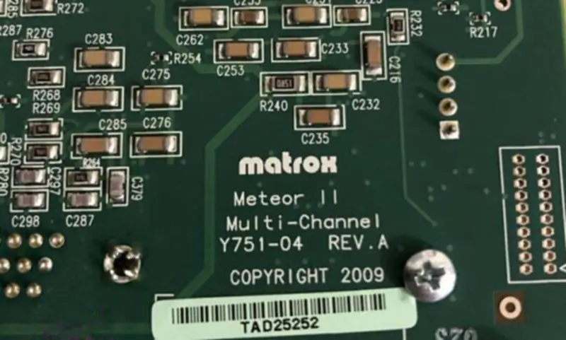 Matrox METEOR2-MC/4* Y751-04 REV.A -teollisuusemolevy (Y751-04 REV.A)