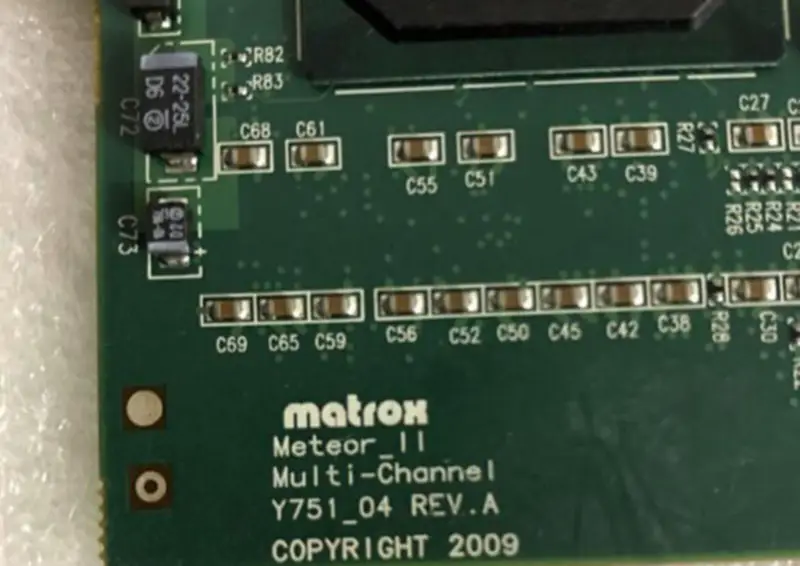 Matrox METEOR2-MC/4* Y751-04 REV.A -teollisuusemolevy (Y751-04 REV.A)